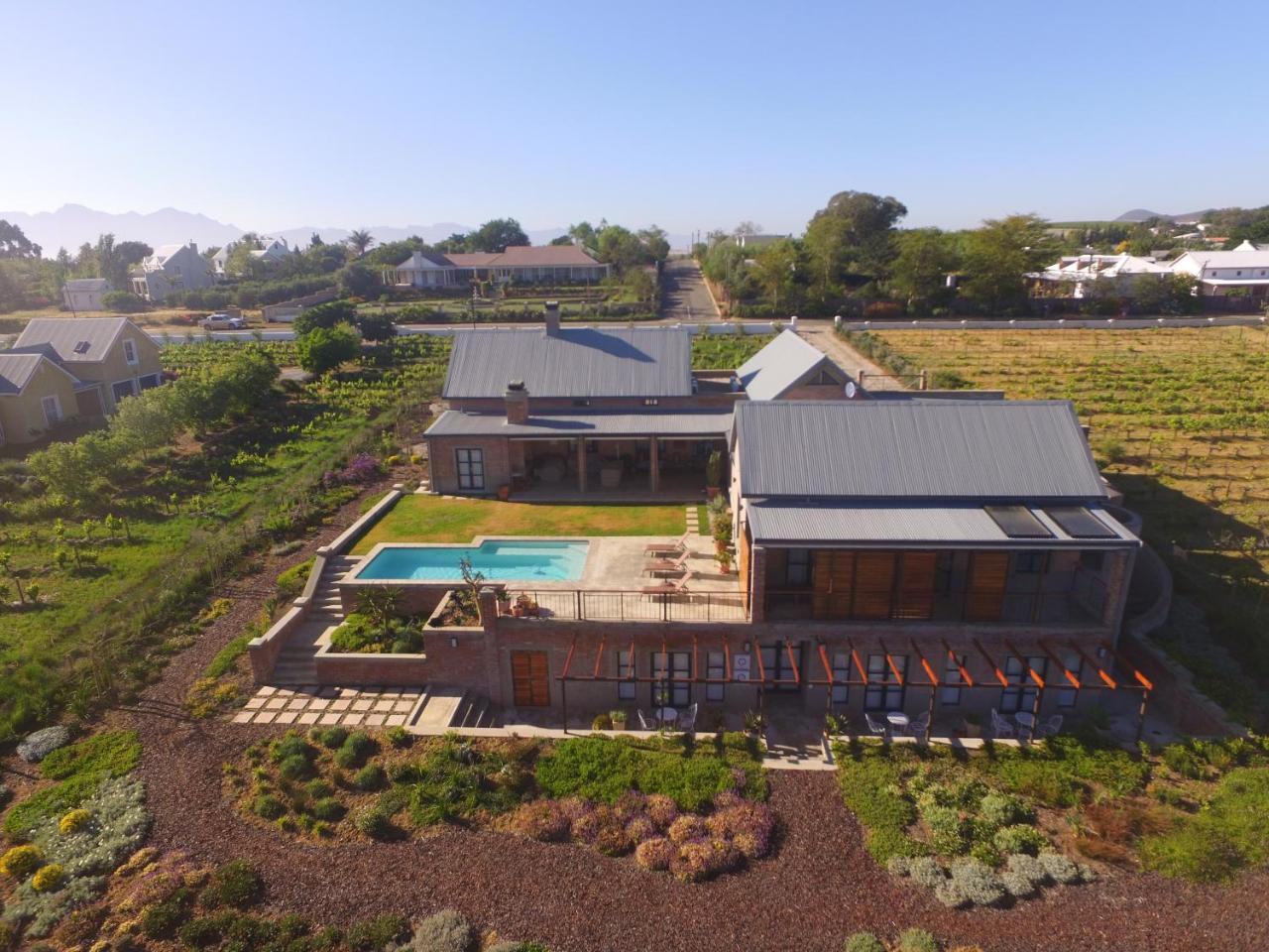 Vineyard Views Country House Riebeek-Kasteel Eksteriør billede